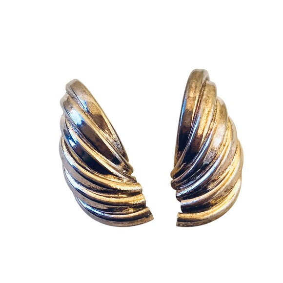 Vintage Silver Earrings Posts for Pierced Ears - Picture 4 of 12